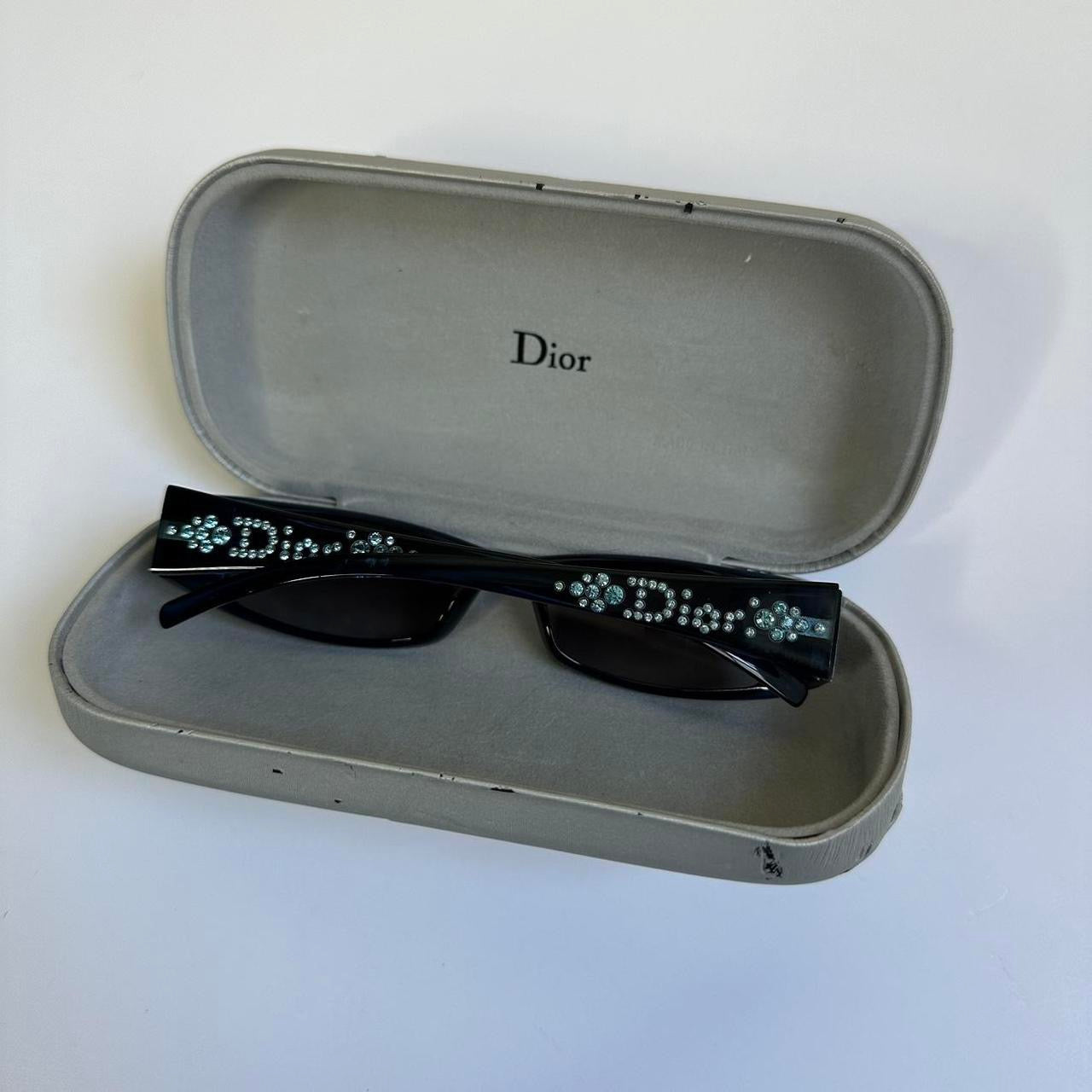 Vintage 00s blue dior sunglasses