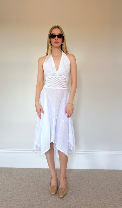 Vintage white fairy dress