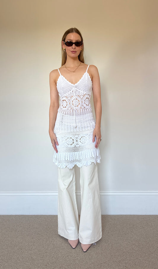 Vintage crochet dress