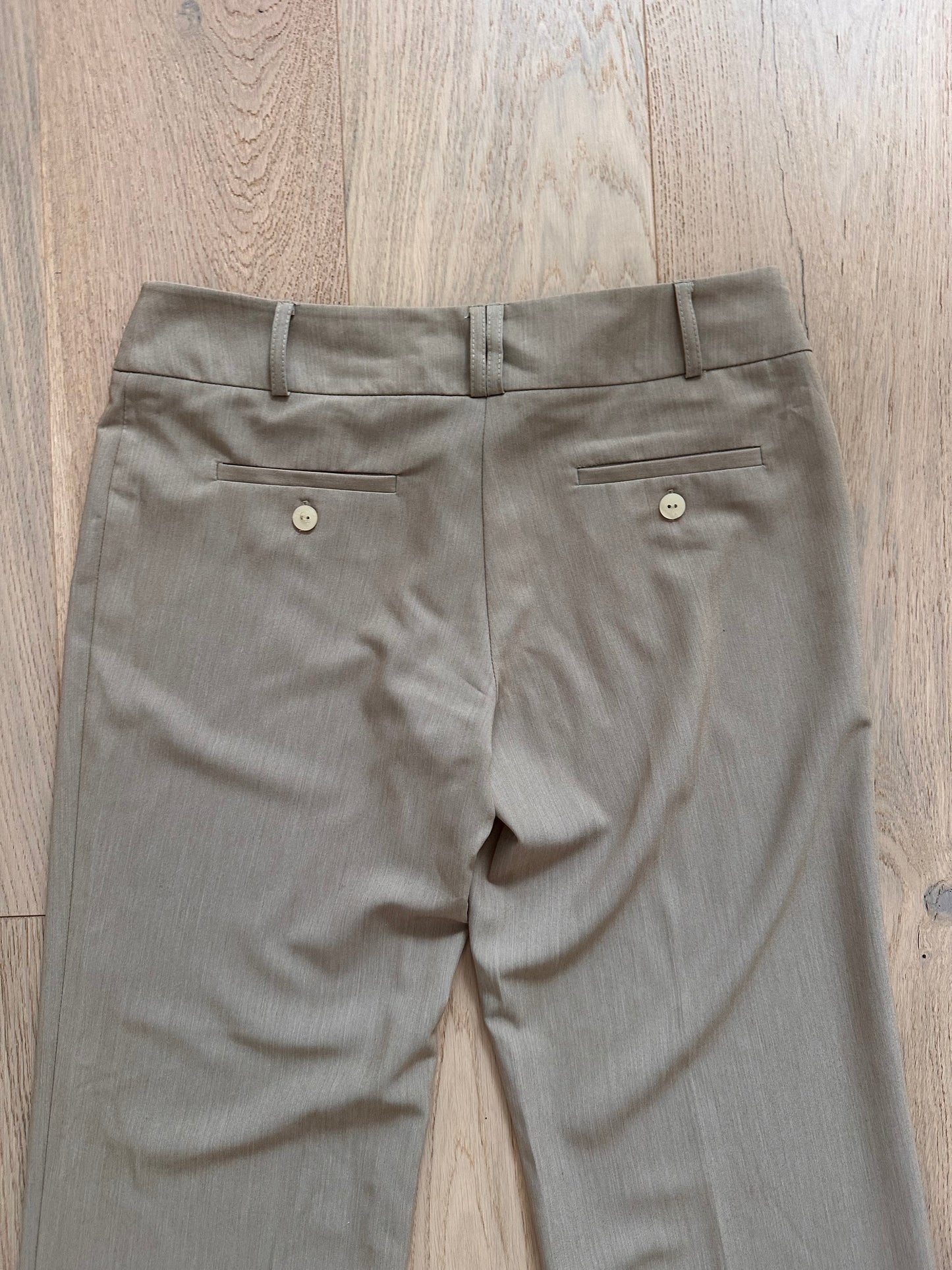 SALE taupe suit trousers