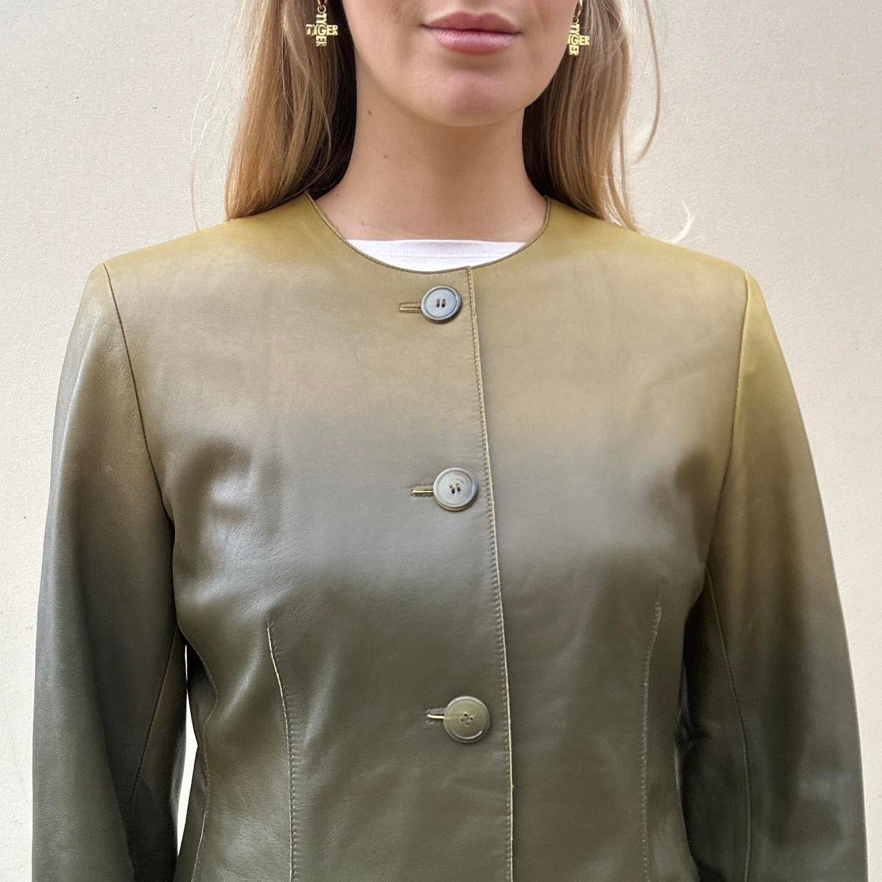 Vintage Green ombré jacket