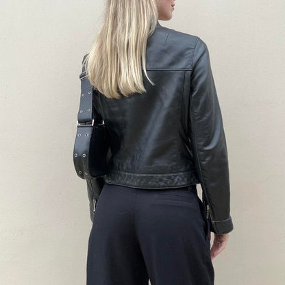 Vintage 00s biker jacket