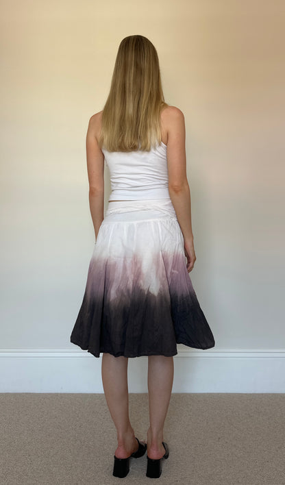 Vintage tie dye skirt