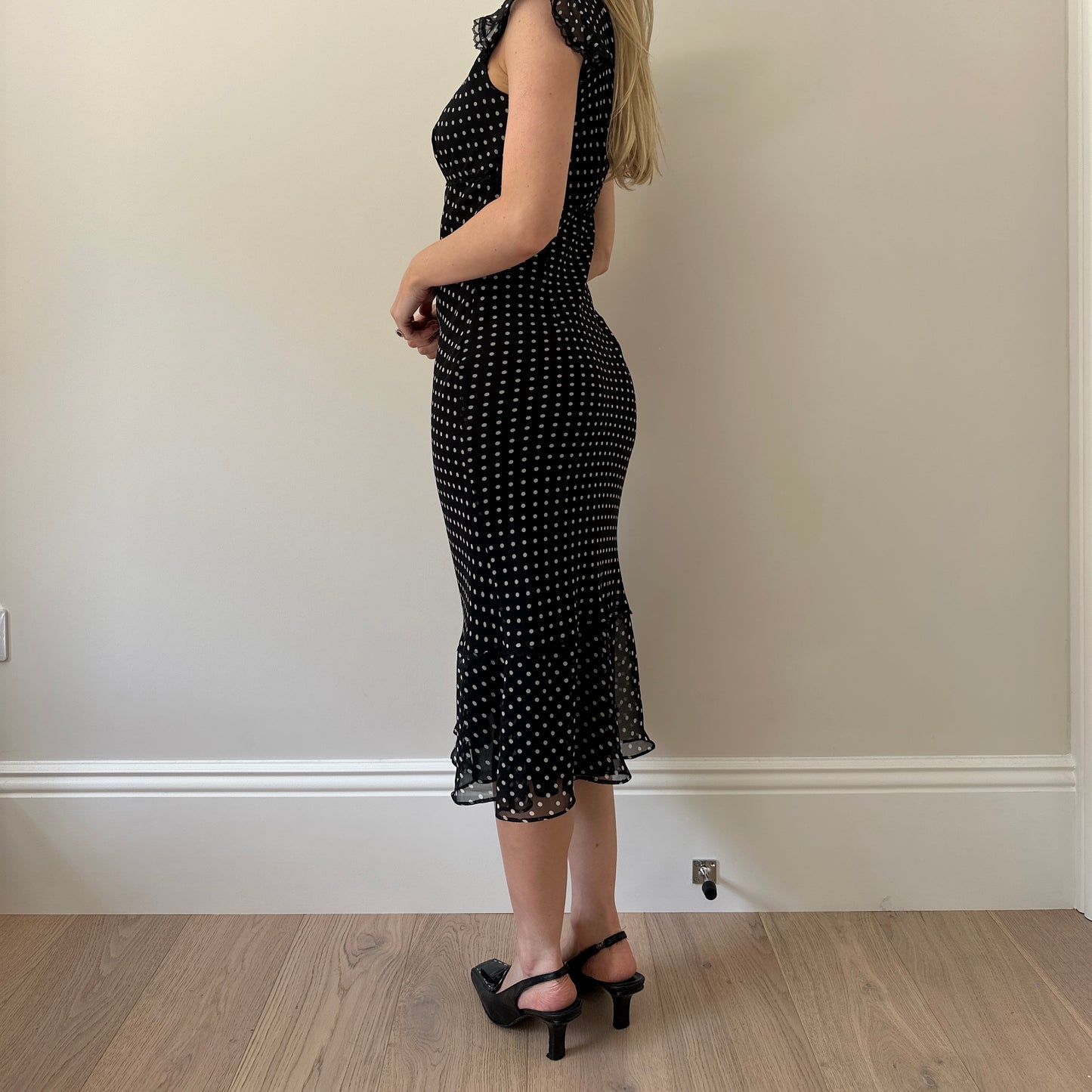 Vintage polka dot dress