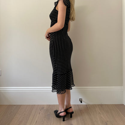 Vintage polka dot dress