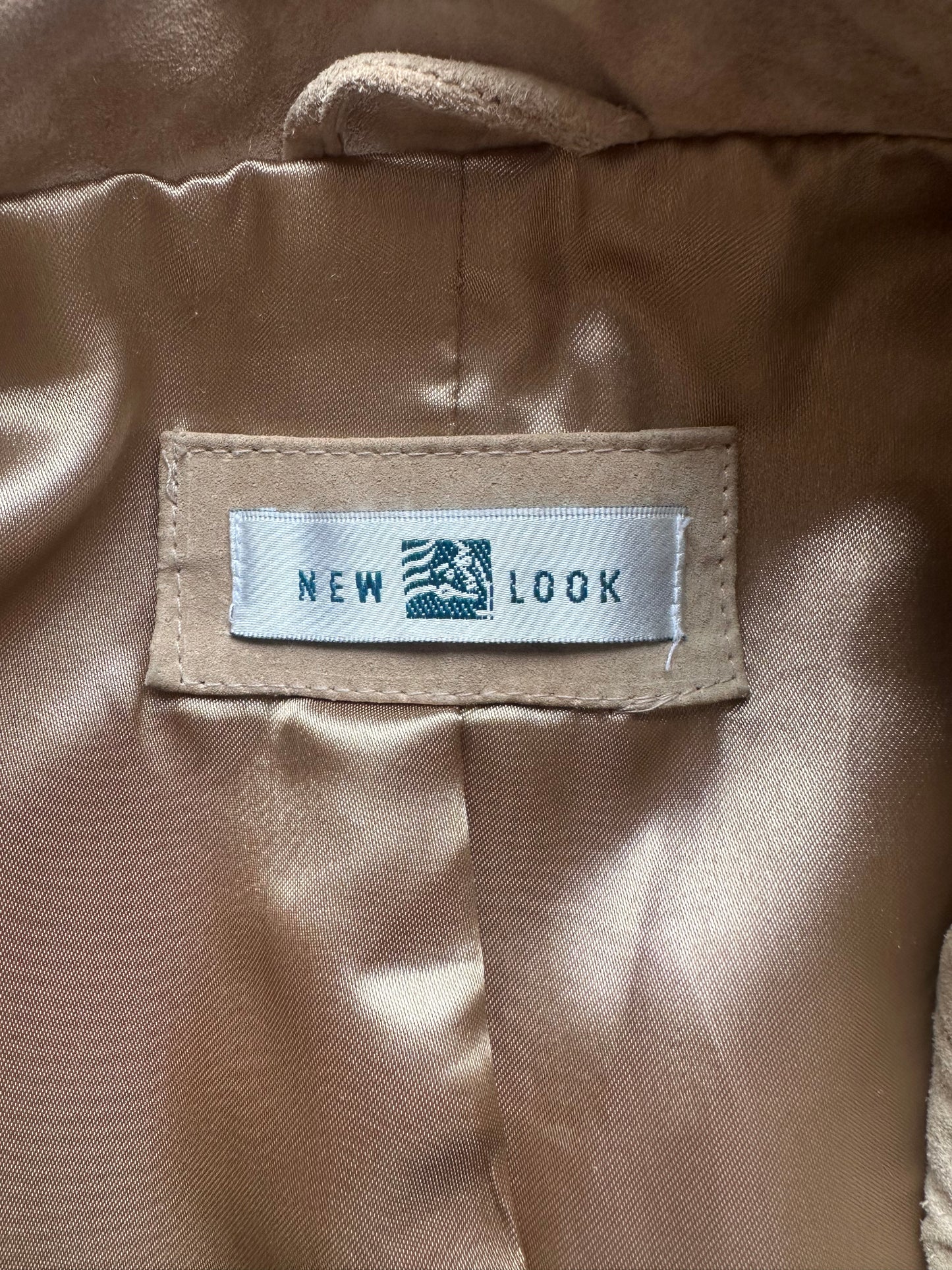Vintage camel suede jacket