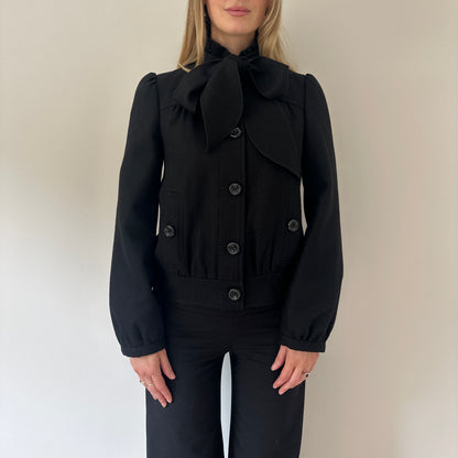 Vintage bow jacket