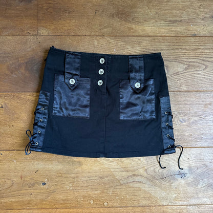 00s low waisted mini skirt