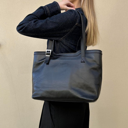 Vintage 90s leather bag