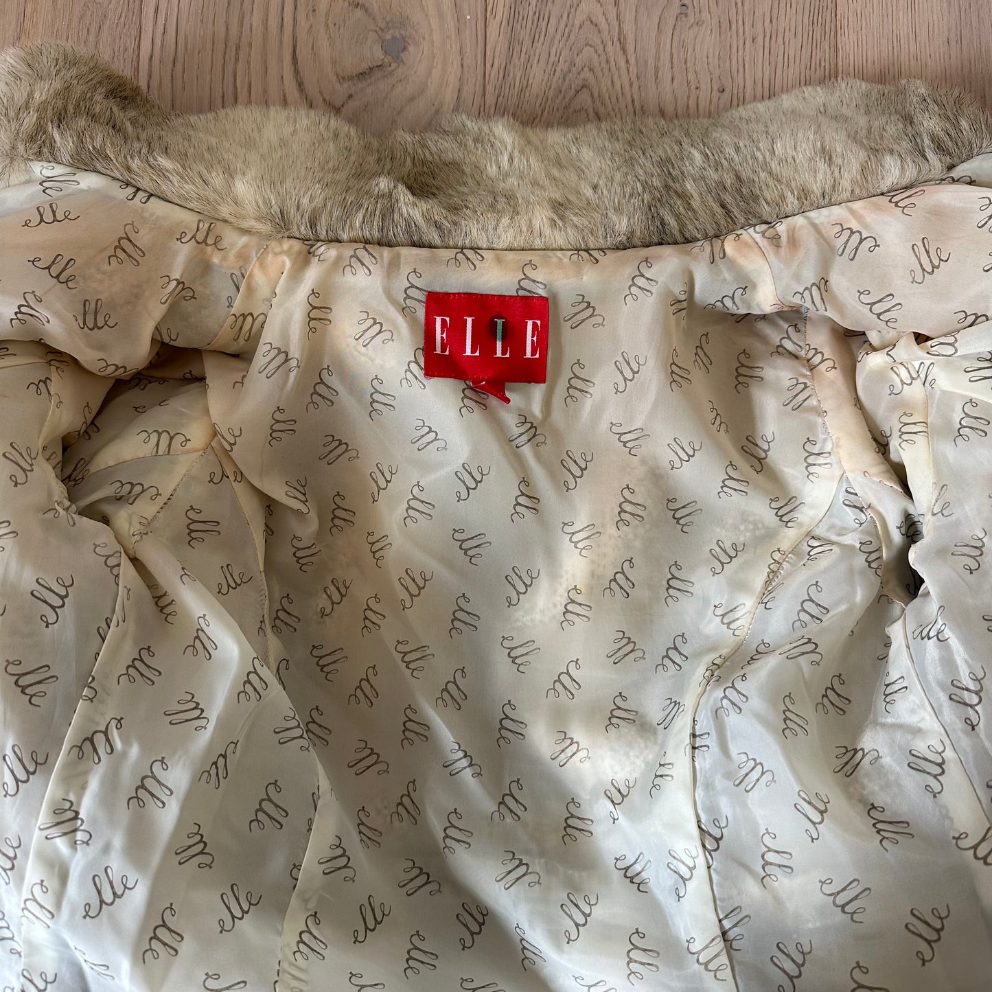 Vintage faux fur coat