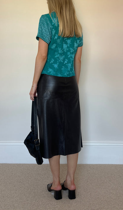 Vintage turquoise blouse