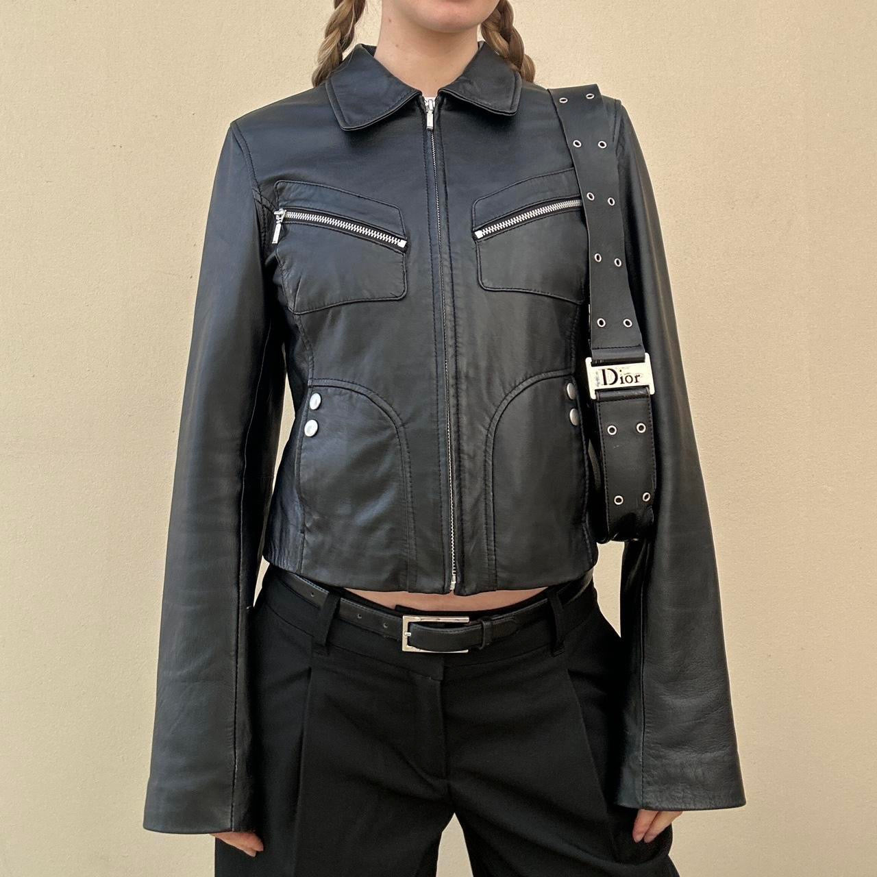 Vintage 00s leather jacket