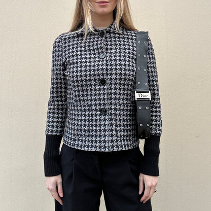Vintage 00s dogtooth jacket