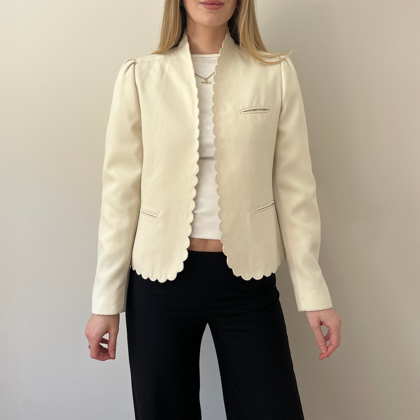Vintage scallop jacket