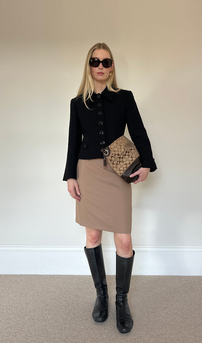 Vintage coach shoulder bag