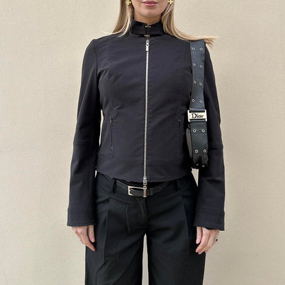 Vintage 00s Karen millen biker jacket