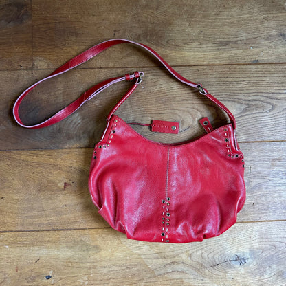 Vintage Red Cross body bag