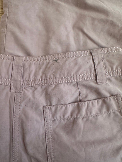 Vintage toggle capri trousers