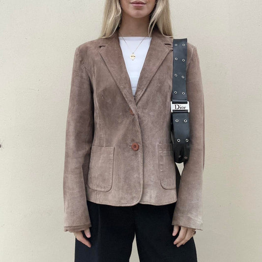 Vintage suede blazer