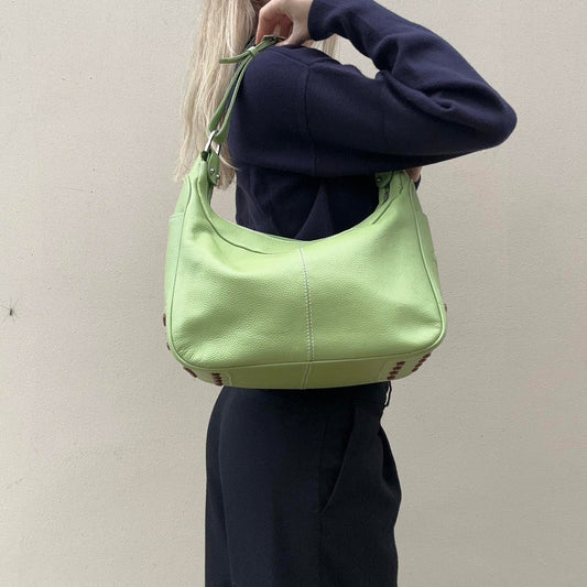 Vintage 00s Tods green bag