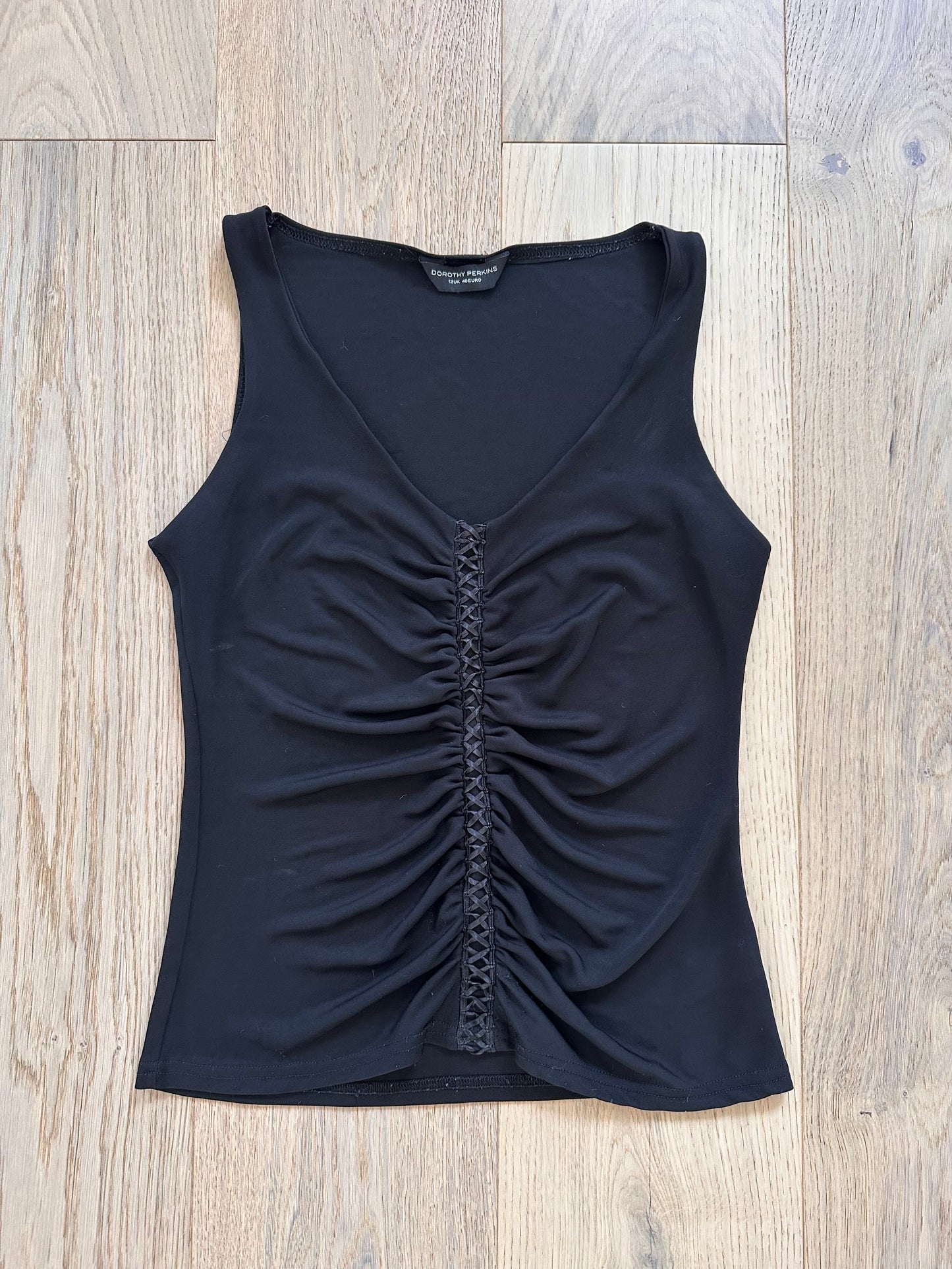 SALE vintage rutched top