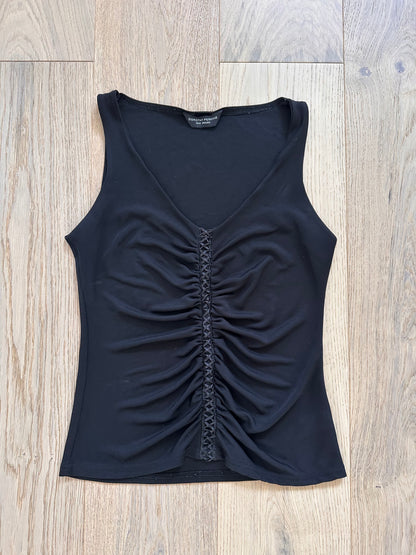 SALE vintage rutched top