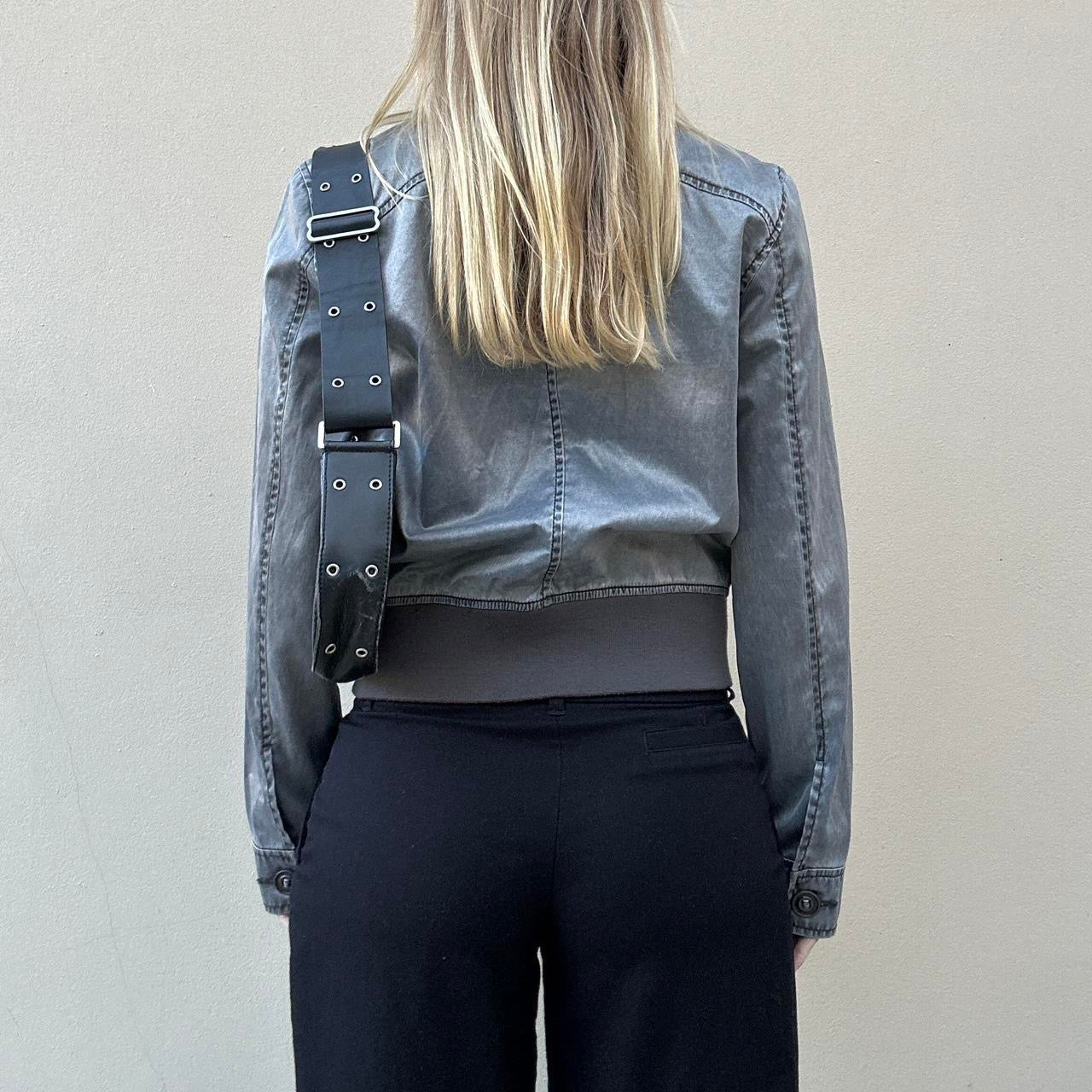 Vintage 00s satin bomber jacket