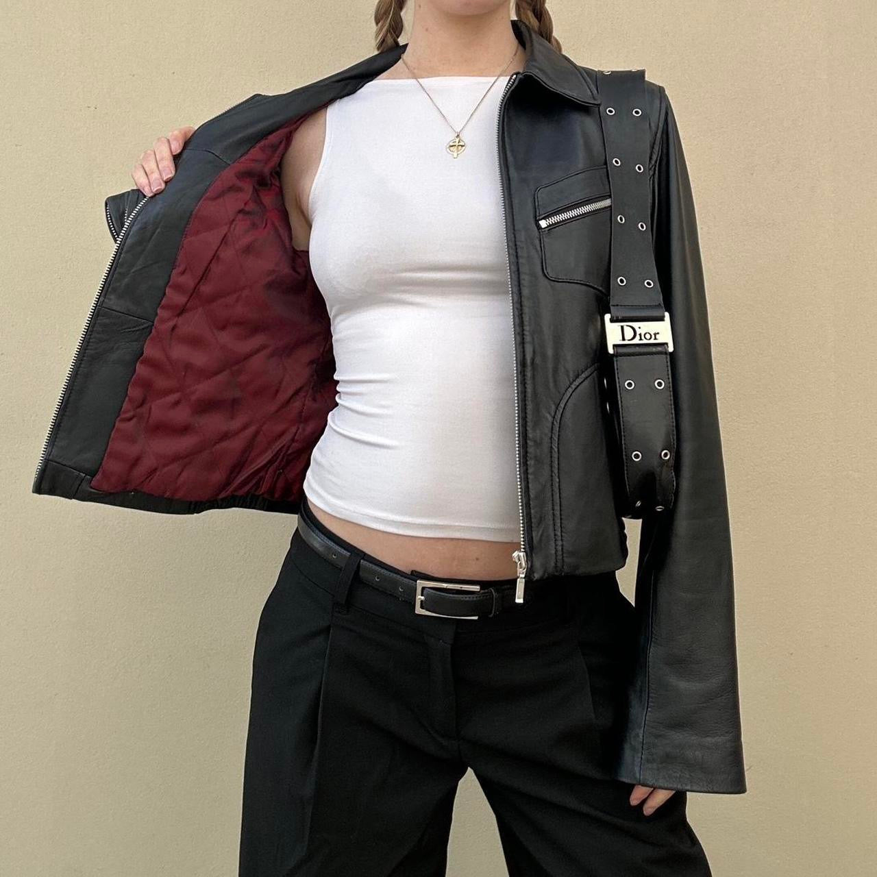 Vintage 00s leather jacket