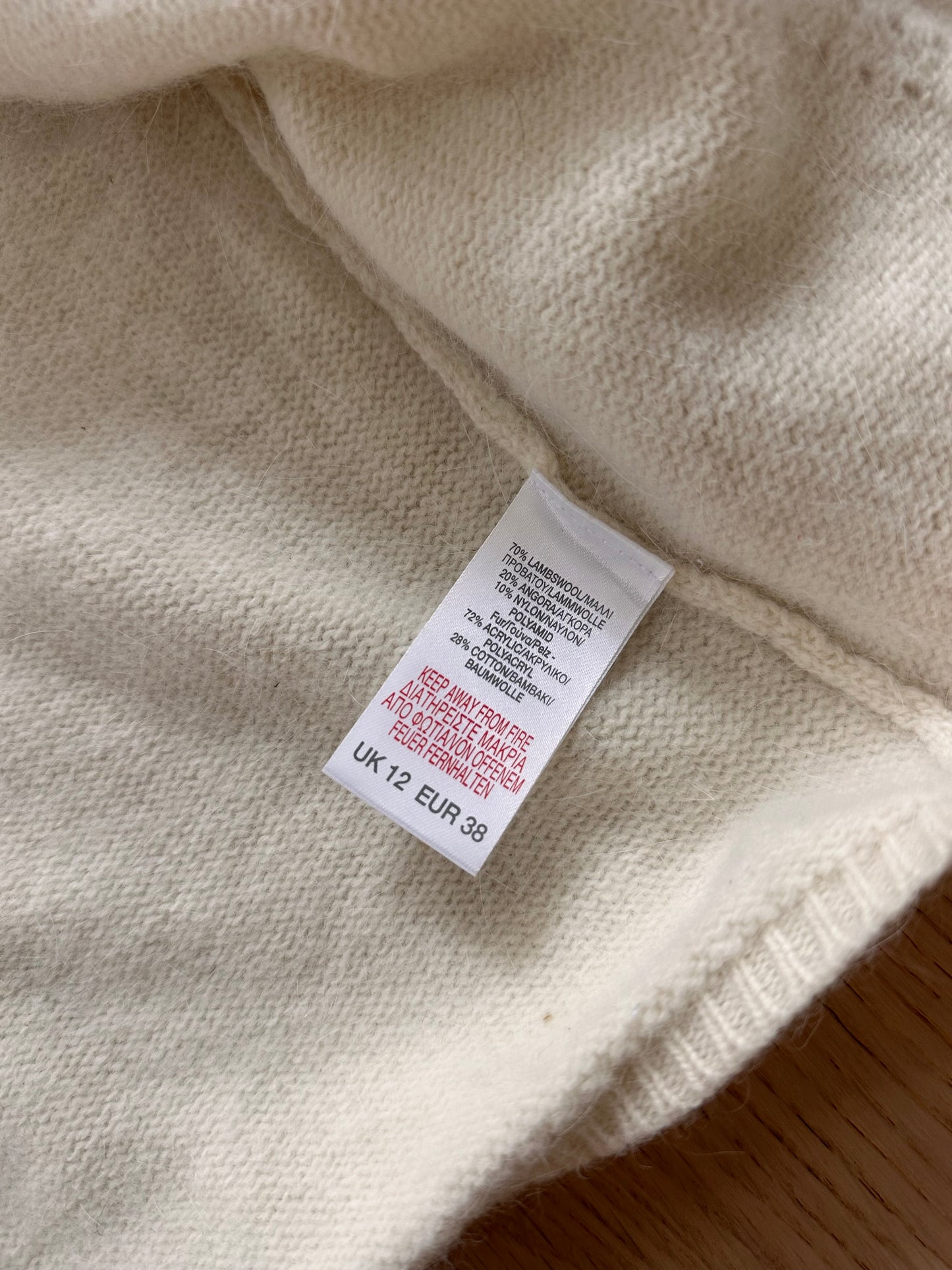 SALE vintage lambswool jumper