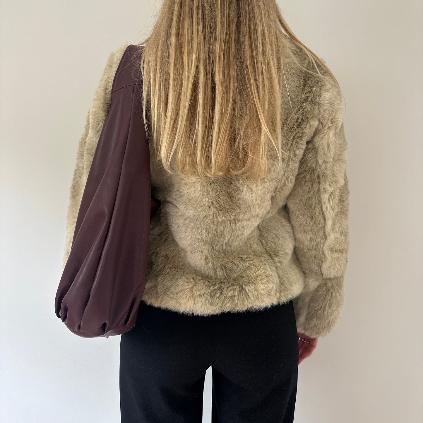 Vintage faux fur coat
