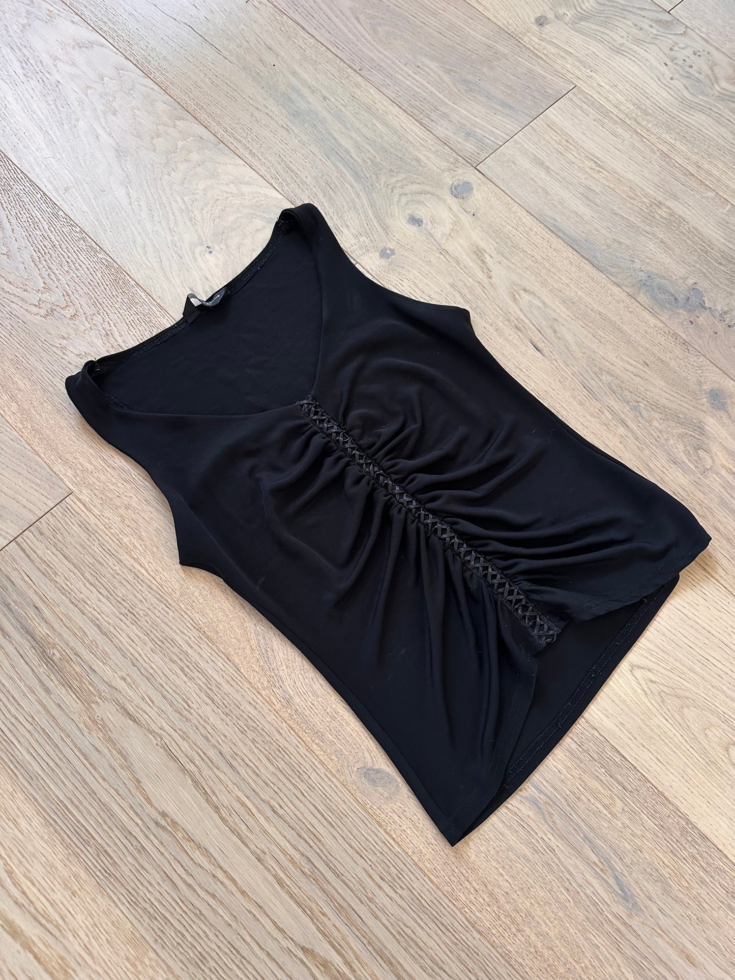 SALE vintage rutched top
