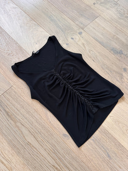 SALE vintage rutched top