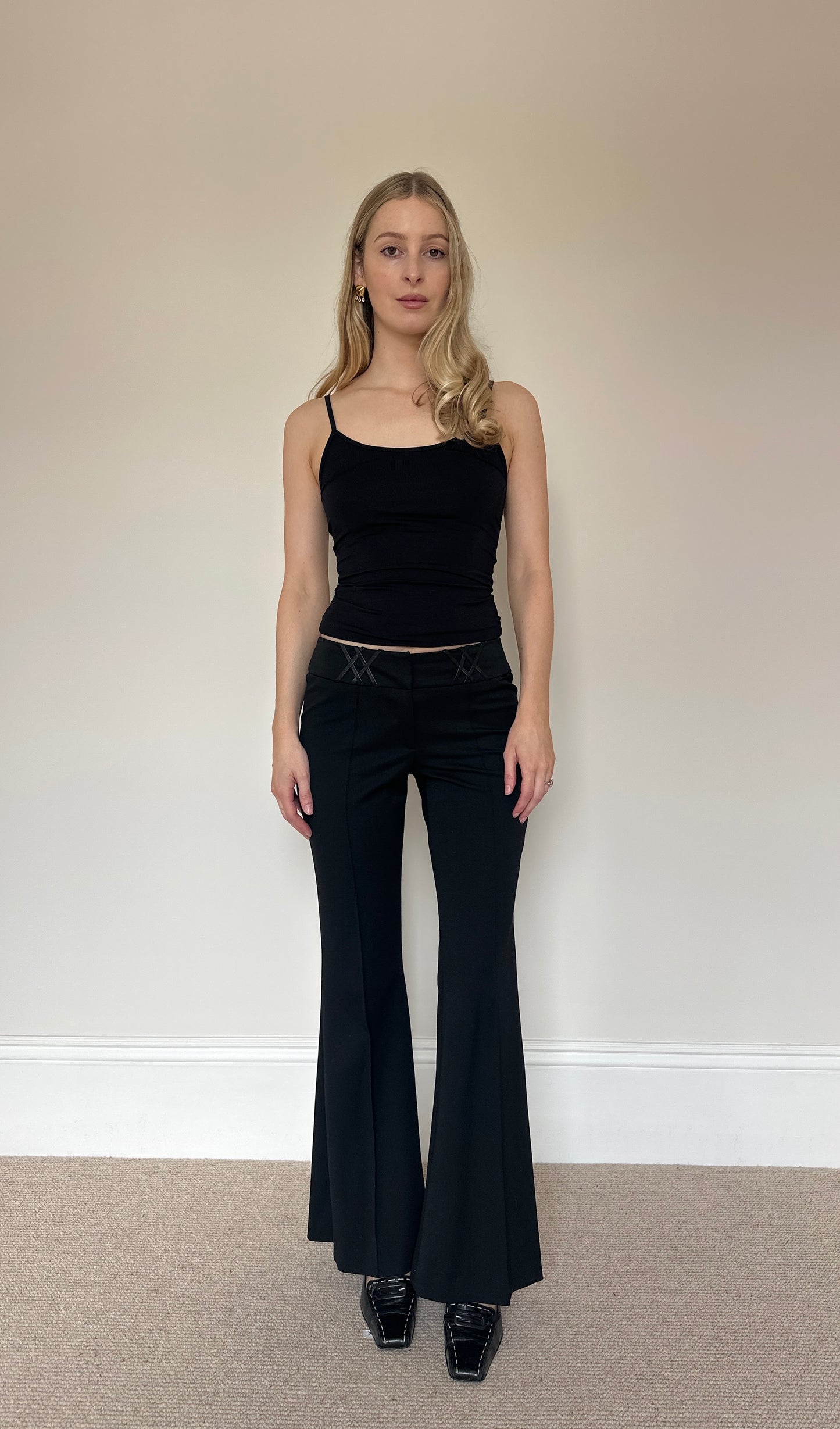 Vintage flare trousers