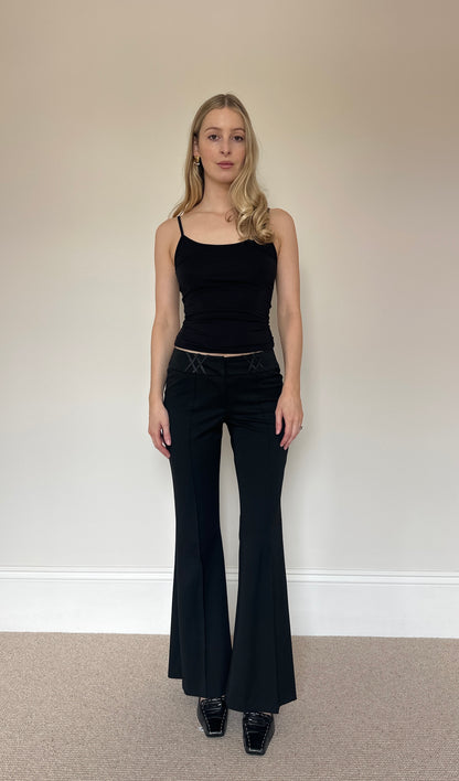 Vintage flare trousers