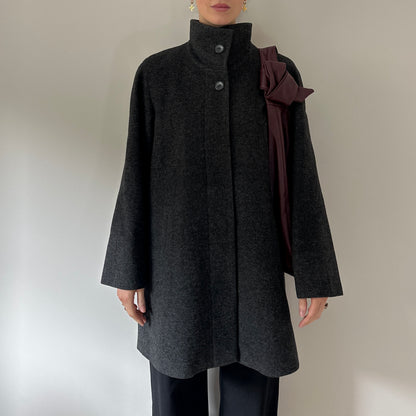 Vintage charcoal coat