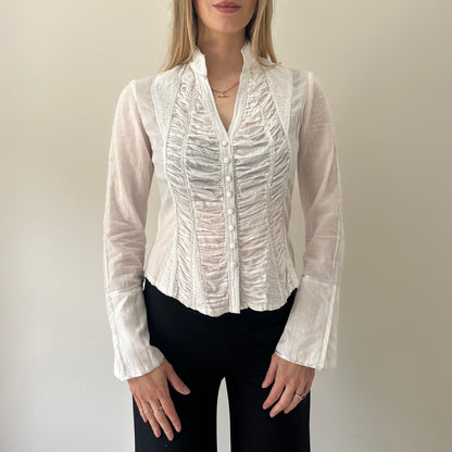 Vintage white blouse