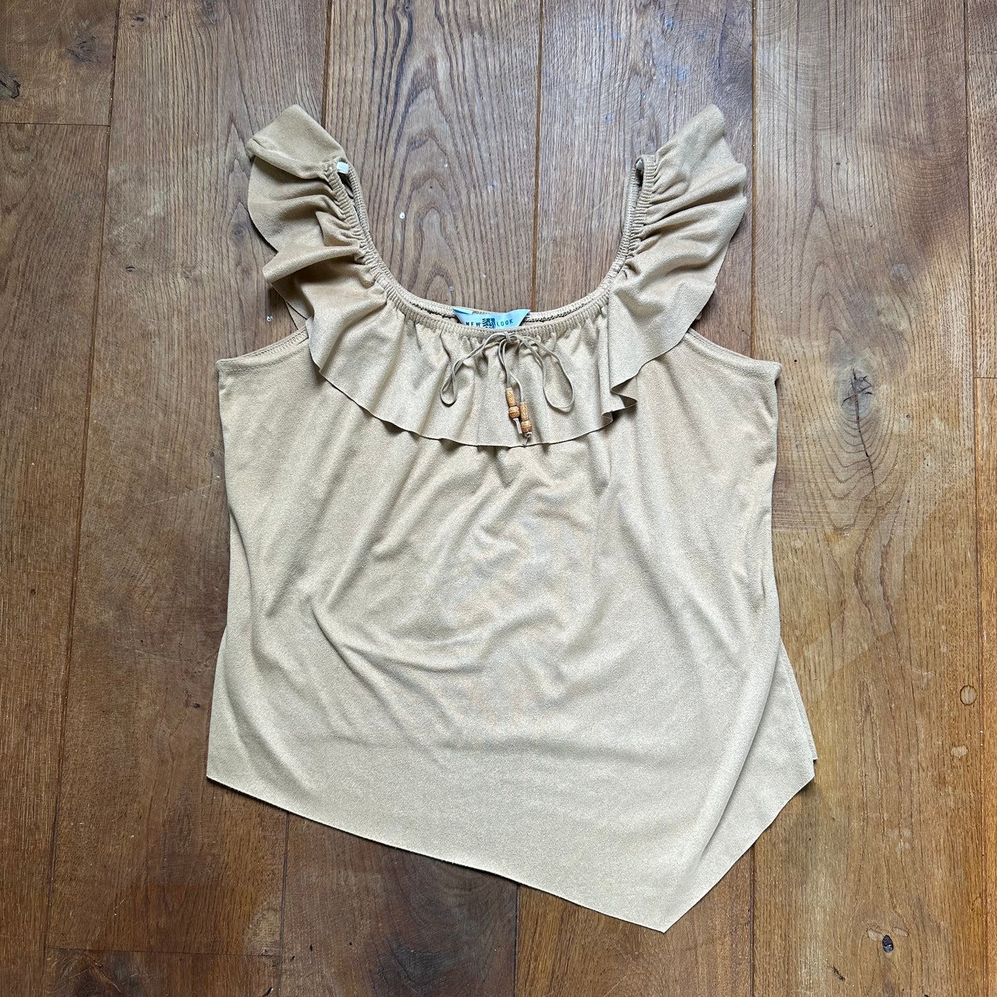 00s suede top L