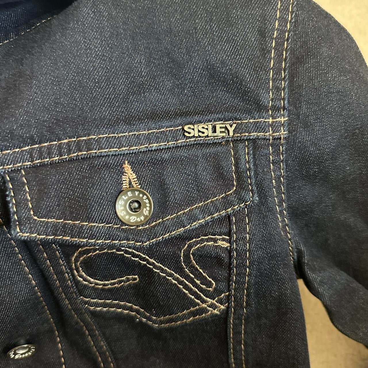 Vintage 00s Sisley denim jacket