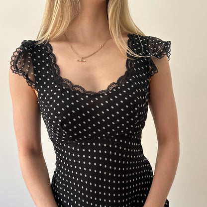 Vintage polka dot dress
