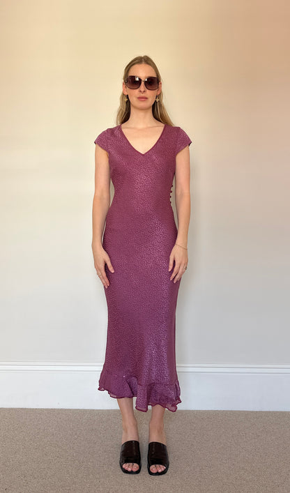 Vintage Silk mix Dress