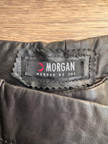 SALE Vintage Morgan de toi leather trousers