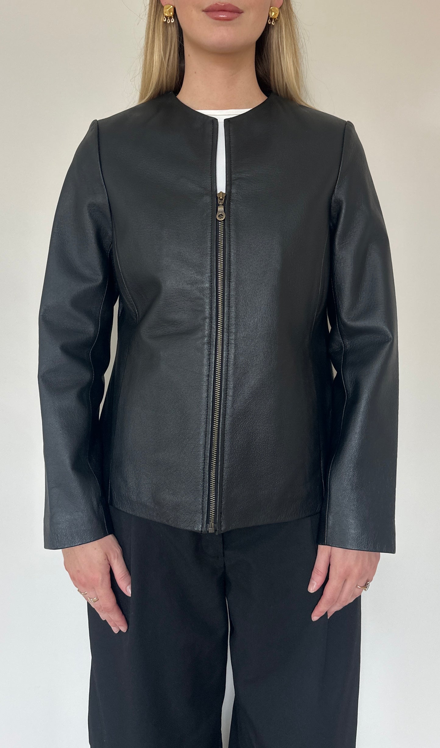 Vintage leather jacket