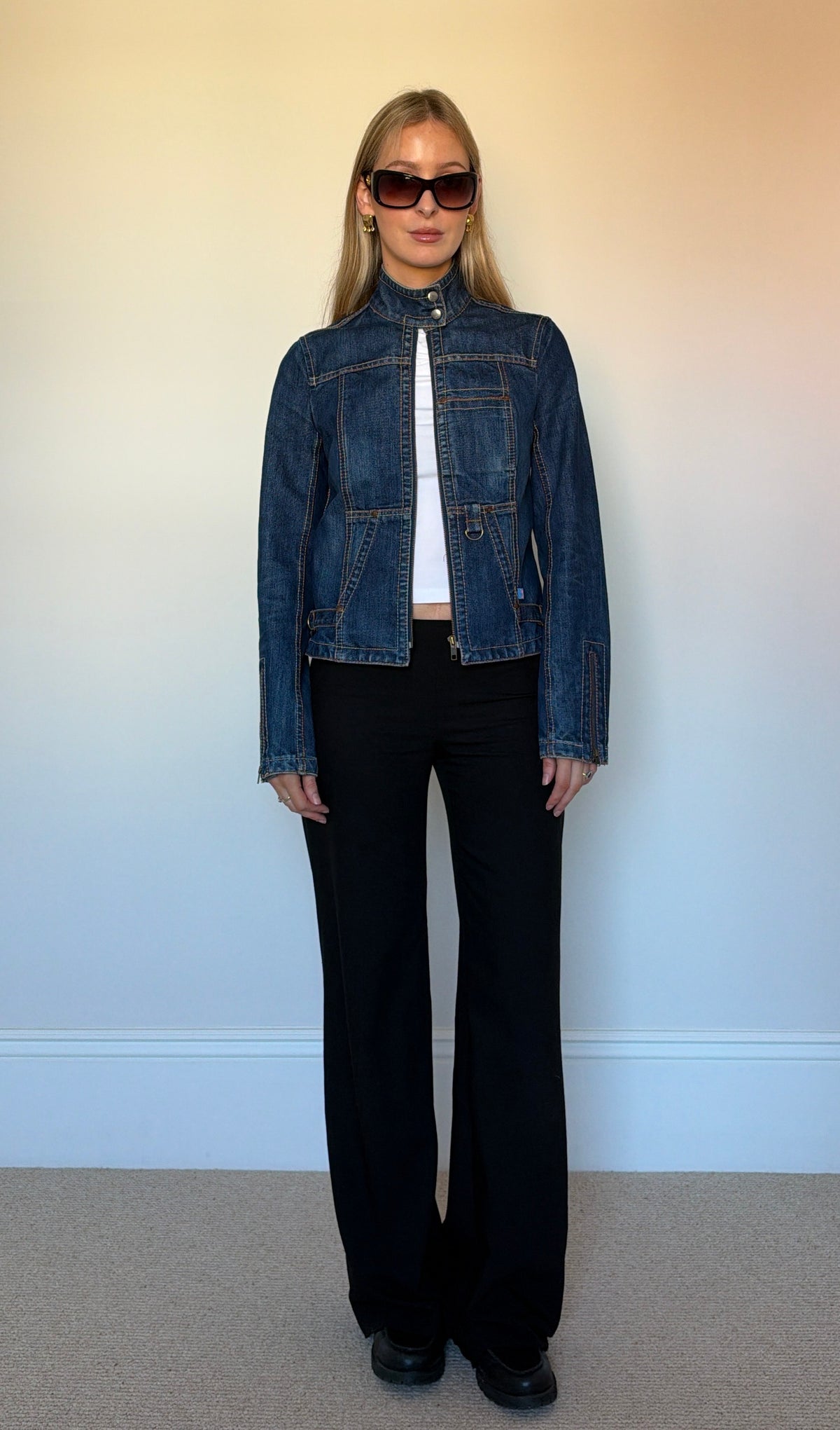 Vintage denim FCUK jacket