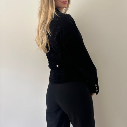 Vintage black napoleon jacket