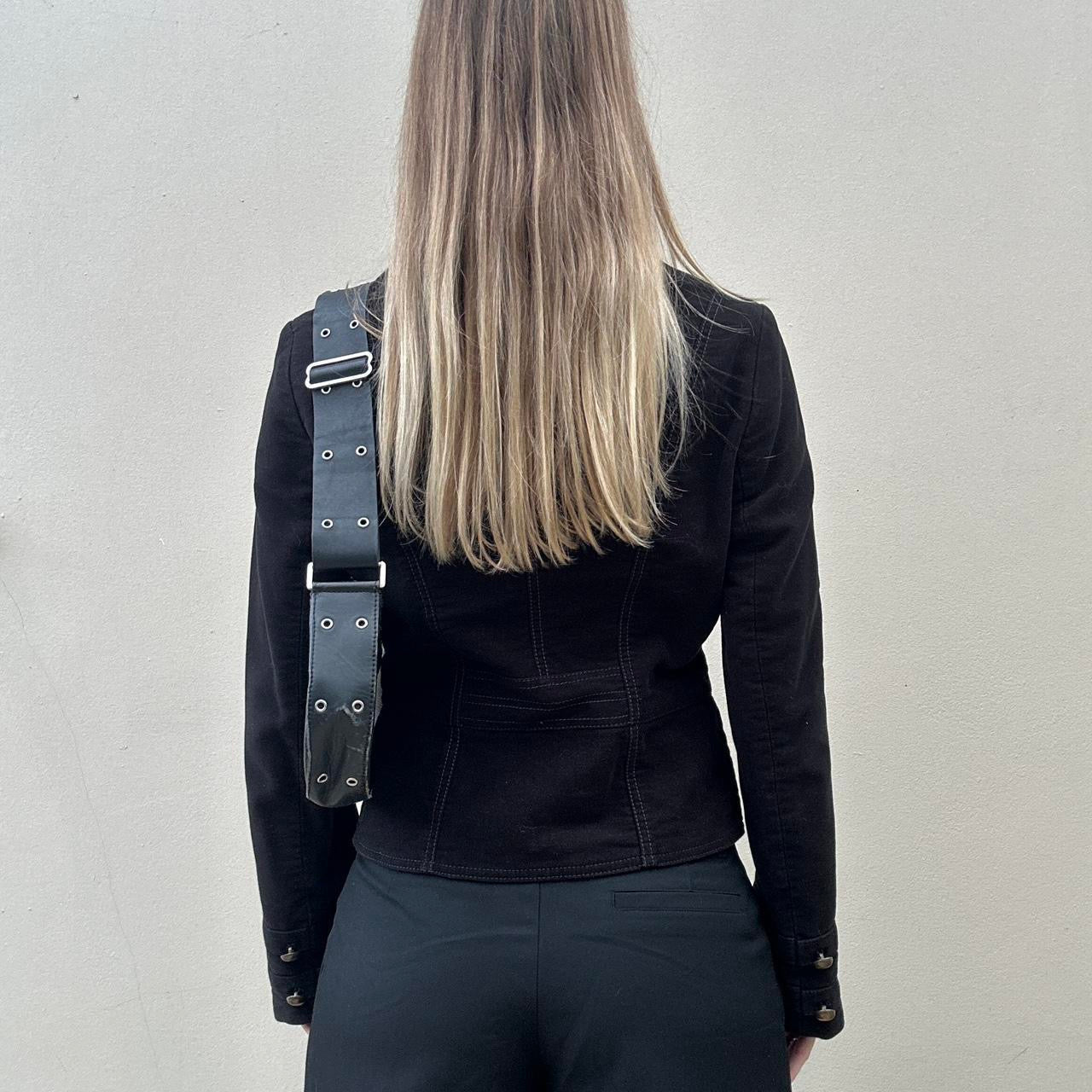 Vintage 00s military style jacket