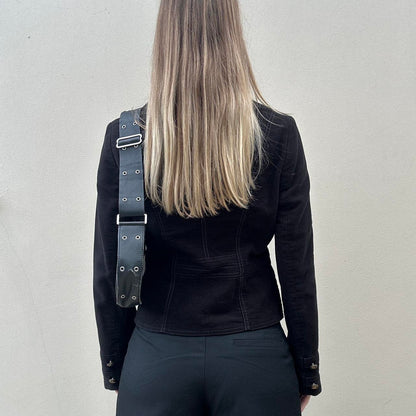 Vintage 00s military style jacket