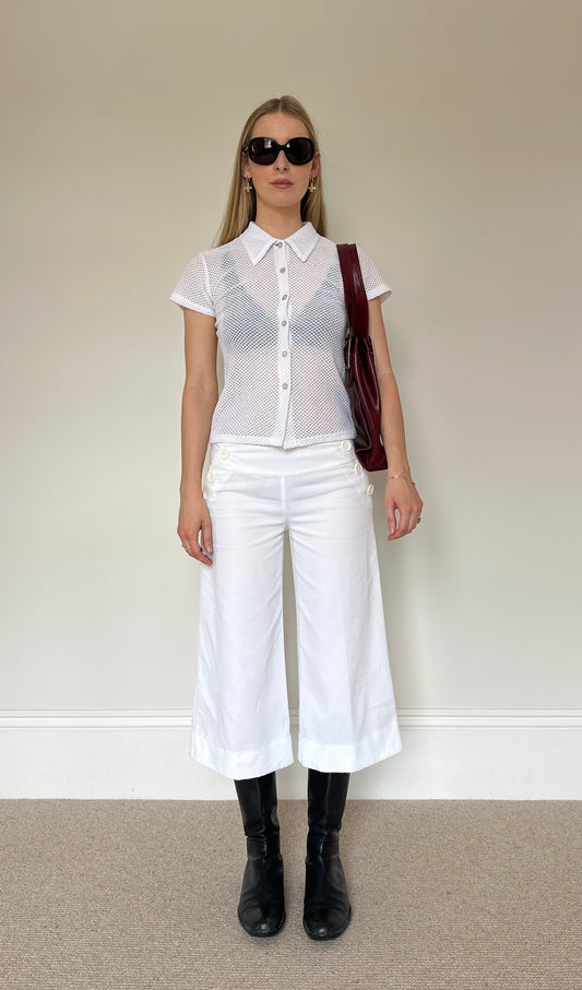 Vintage netted blouse