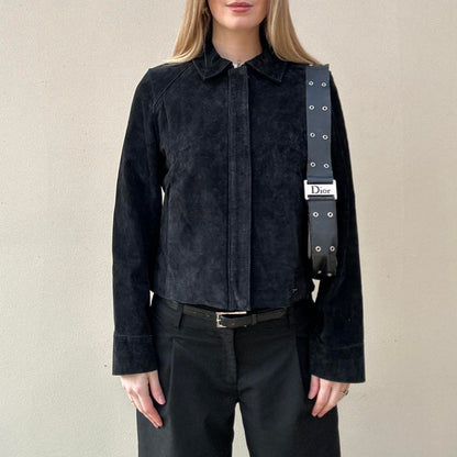 Vintage Fiorelli black suede jacket