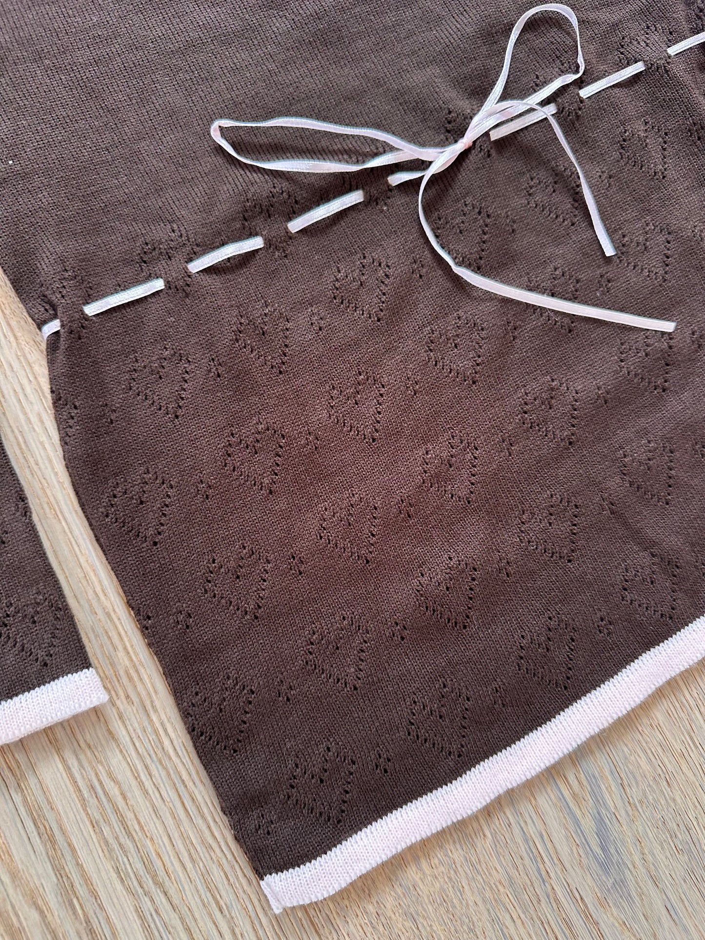 SALE brown knit top