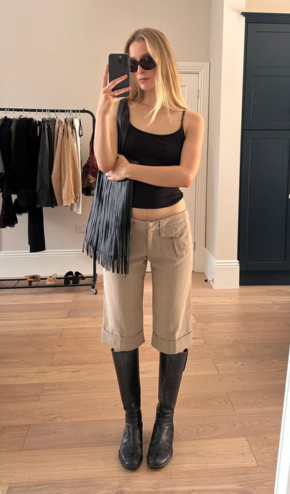Vintage suit capris